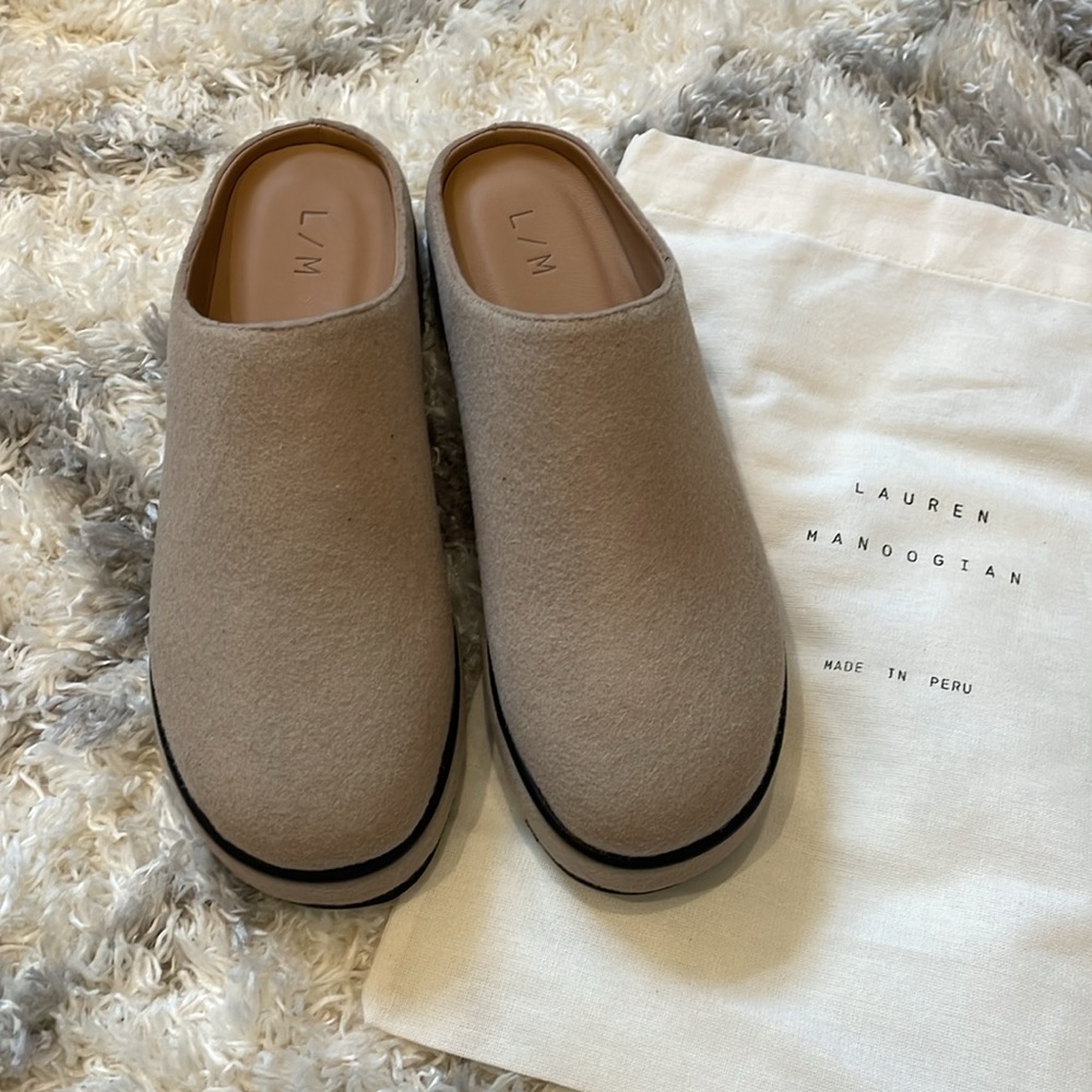 Lauren Manoogian Felt Moto Mule